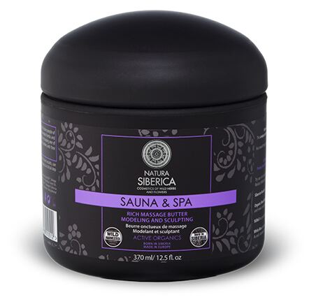 Sauna &amp; Spa Thick Anti-Cellulite Massage Butter 370 ml