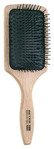 Oak wood paddle cushion brush