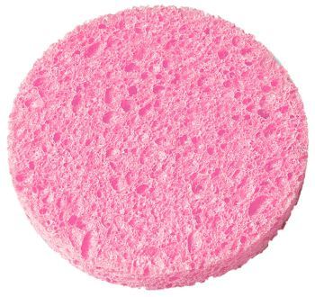 Make up cleansing sponge, cellulose