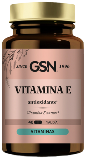 Natural Vitamin E 40 Pearls 400 ui