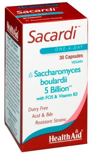 Sacardi 30 Vegan Capsules with Vitamin B3