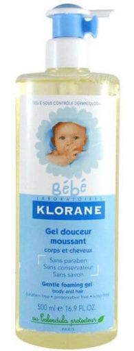 Body Gel Hair Klorane Bebe 500ml