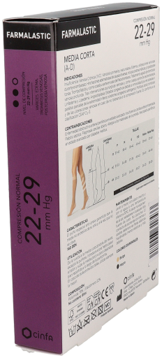 Farmalastic Short Stocking 140 Beig EG