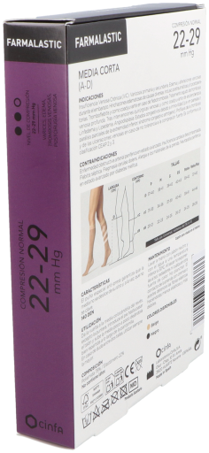 Farmalastic Short Stocking 140 Medium Beige