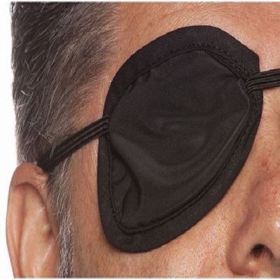 Record Black Eye Patch