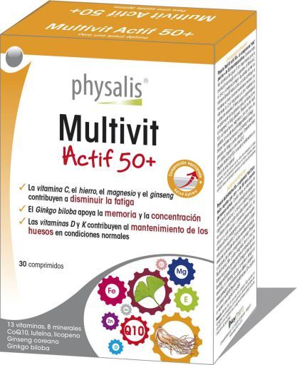 Multivit Actif 50 30 Tablets