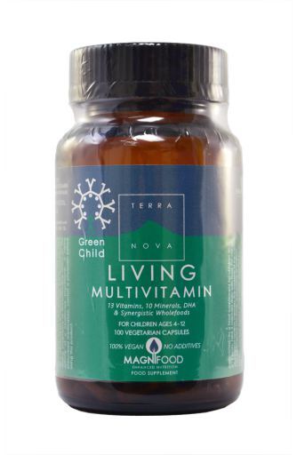 Children&#39;s live multivitamin 100 capsules