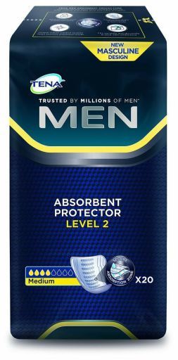 Absorbent Protectors For Men Level 2 20 uds