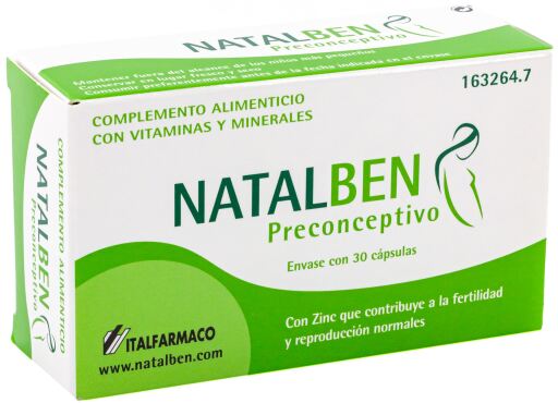 Natalben Preconceptive 30 Capsules