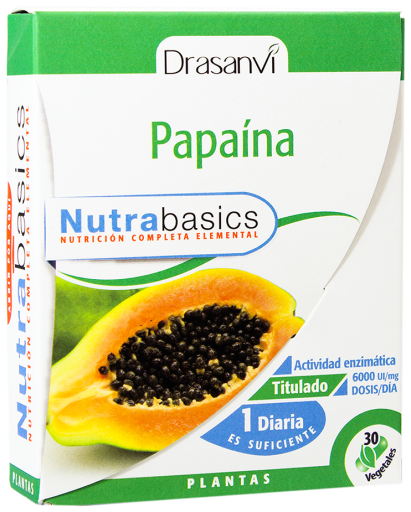 Papain Nutrabasicos 30 capsules