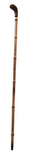 Elongated Bambu cane Golf Asta