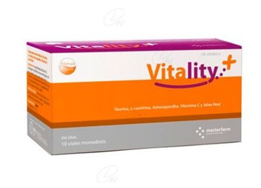 Drinkable Vial Vitality 10 15Ml