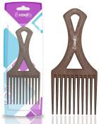 Wooden Colour Afro Comb