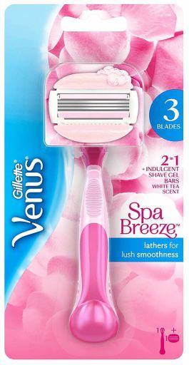 Venus Breeze Spa Razor + 1 Refill