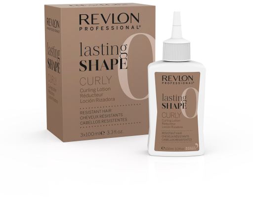 Lasting Shape Curl Curling Lotion Resistant Hair 3 x 100 ml