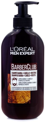 BarberClub 3in1 Beard, Hair and Face Shampoo 200 ml