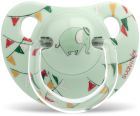 Anatomical Pacifier Green Elephant Latex 6 to 18 Months