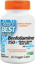 Benfotiamine 150 + Alpha - Lipoic Acid 300 60 Capsules