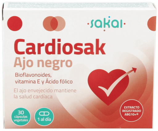 Cardiosak Black Garlic 30 Capsules