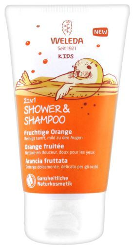Shampoo & Bodywash 150 ml Orange Fruit