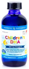 DHA Strawberry for Children 530 mg Omega-3 119 ml