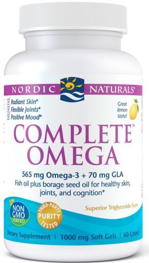 Omega Complete Lemon 1000 mg 60 softgels