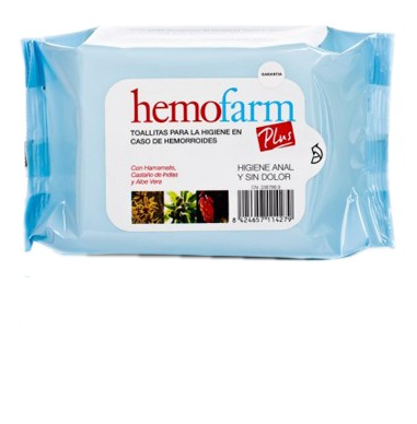 Hemofarm Plus Wipes 20 Sob