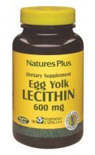 Egg Lecithin 600 mg 90 Capsules