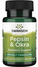 Okra Pepsin 90 Capsules