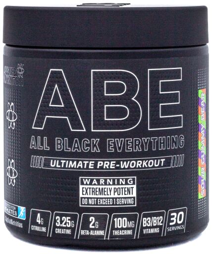 ABE All Black everything sour gummy bear 315 gr