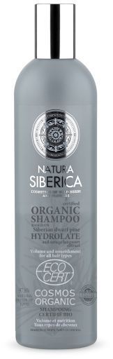 Organic Shampoo for Volume and Nutrition 400 ml