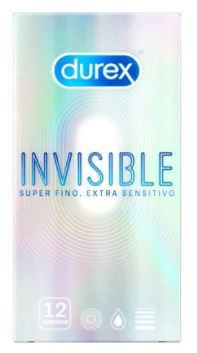 Invisible Extra Sensitive Condoms 12 Units