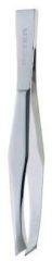 Chrome Oblique Tip Depilation Tweezers