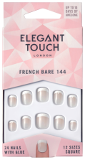 French Bare 144 False Nails 24 units