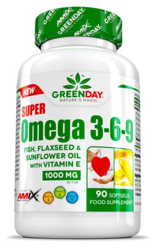 Greenday® Super Omega 3-6-9 - 90 Capsules