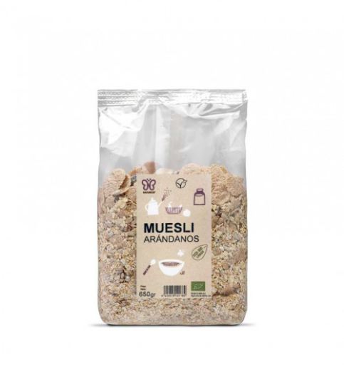 Organic Muesli Blueberries 650 gr