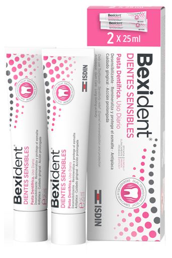 Bexident Sensitive Teeth Toothpaste 2 x 25 ml