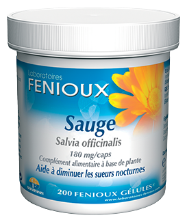 Sauge 180 mg x 200 Capsules