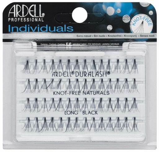 Knot-Free Naturals False Eyelashes Black