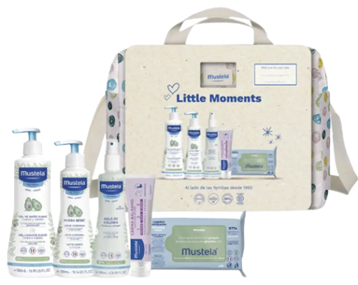 Little Moments Polka Dot Stroll Bag 6 Pieces