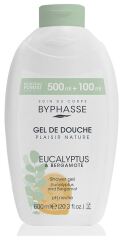 Plaisir Nature Eucalyptus and Bergamot Shower Gel 600 ml