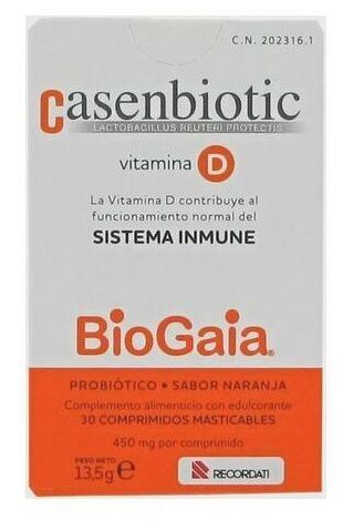 Casenbiotic Vitamin D 30 Chewable Tablets