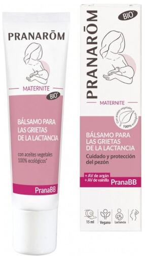 Pranabb Maternity Balm Cracks Breastfeeding Bio 15 ml