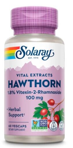 Hawthorn Extract 100 mg 60 Capsules