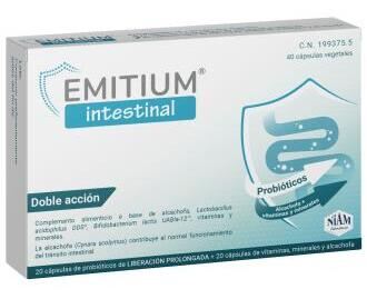 Emitium Intestinal 20+20 Veg Capsules