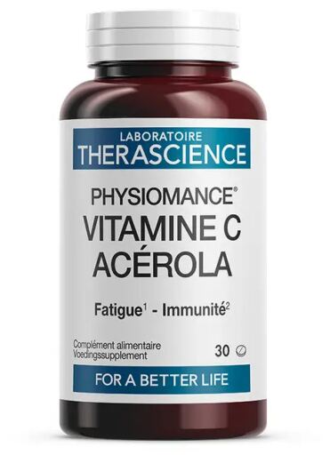 Therascience Physiomance Vitamin C Acerola 30 Tablets