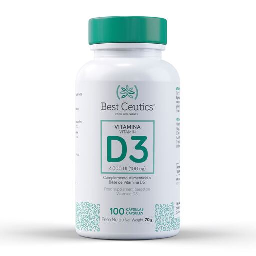 Vitamin D3 4000 IU 100 Capsules