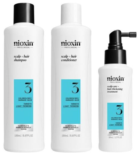 System Kit 3 Treatment for Dyed Hair Mild Weakening 3 Pieces