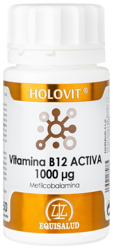 Holovit Active Vitamin B12 1000 mg 50 Capsules