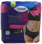 Silhouette Low Waist Black Panty Size Large 9 Units